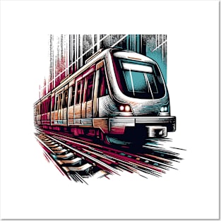 Rapid transit Posters and Art